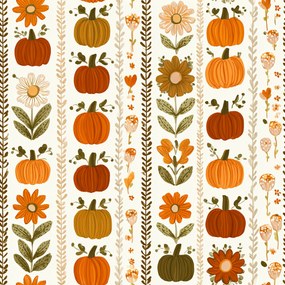 Husa de perna din flanel PUMPKIN LINES 45x45 cm, colorat