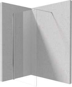 Deante Kerria Plus perete cabină de duș walk-in 100 cm crom luciu/sticla transparentă KTS_030P