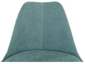 Scaun, material textil verde mentol/lemn fag, SABRA