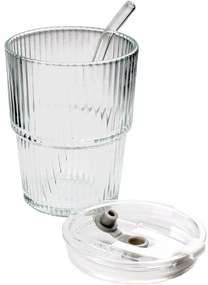 Toro Pahar cu pai 320 ml, 9,5 x 9,5 x 11,3 cm