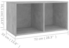 Comoda TV, gri beton, 72x35x36,5 cm, PAL 1, Gri beton, 72 x 35 x 36.5 cm