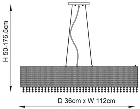 Endon 81979 - Lustră cu cristale GALINA 8xG9/25W/230V, crom lucios, suspendată pe cablu