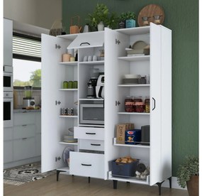 Set dulapuri bucătărie Jenaretta 31 (alb + negru). 1107095