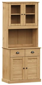 3188301 vidaXL Dulap înalt VIGO, 78x40x175 cm, lemn masiv de pin