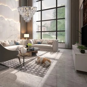 Lustră de cristal pe lanț CHELSEA 6xE14/40W/230V