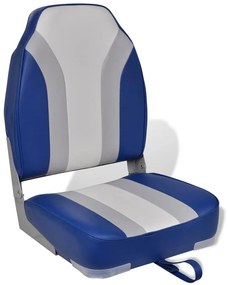 vidaXL Scaun pliabil cu spătar înalt pentru barcă