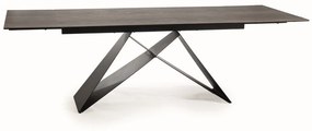 Masa de bucaterie Westin II 160 x 90 cm, maro inchis