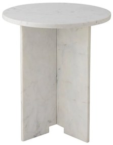 Măsuță auxiliară rotundă din marmură ø 46 cm Jasmia – Bloomingville