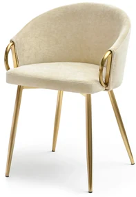 Scaun Carma K (crem + auriu). 1110997