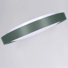 Brilagi - Lampă LED dimabilă MATTEO LED/48W/230V 3000-6500K Ø41 cm verde + telecomandă
