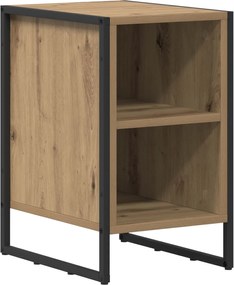 vidaXL Noptieră Stejar artizanal 39.5 x 30 x 50 cm Lemn compozit