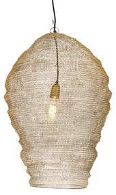 Lampă suspendată orientală aur 70 cm - Nidum