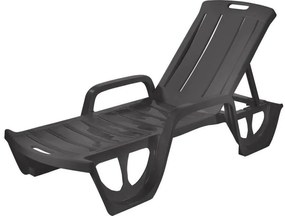 Șezlong de grădină Florida, grafit