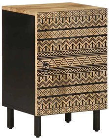 vidaXL Dulap de baie, 38x33,5x58 cm, lemn masiv de mango