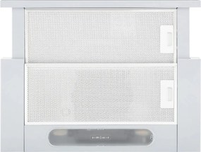 Hota de bucătărie încastrabilă Elica Elite 14 Lux GRVTWH 60, 121 W, 60 cm, Clasa D, 304 m³/h, iluminare LED, Gri/Alb