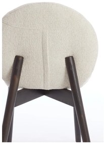 Set de scaune de sufragerie crem 2 buc. tapițat Sinosa – Light &amp; Living