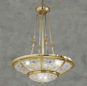 Candelabru elegant LUX realizat manual Crystal Glass - Giotto