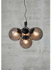 Lustră pe cablu Nordlux IVONA 4xE27/28W/230V negru