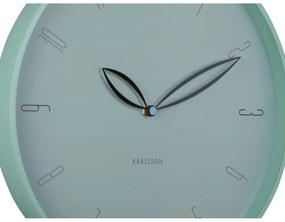 Karlsson 6012BL ceas de perete design, albastru,diametru 40 cm
