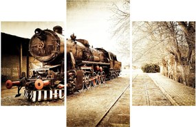 Tablou - Locomotiva istorică (90x60 cm)