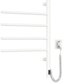 Uscător electric rotativ pentru prosoape ARABESQUE 150W/230V 64,6 cm IP44 alb