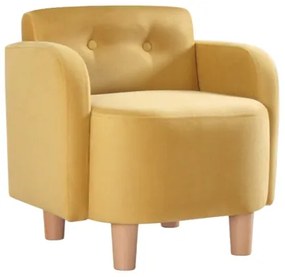 Fotoliu pentru copii DORY, galben