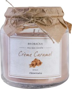 Lumânare parfumată din ceară de soia, 455 g, 45 ore, „Crème Caramel"