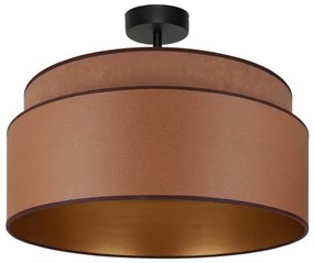 Brilagi - Plafonieră OREGON VEGE 1xE27/15W/230V, Ø 45 cm, maro