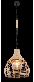 Pendul stil rustic natural HALIA 30cm