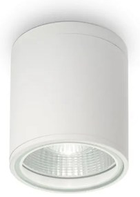Spot aplicat de exterior IP44 GUN PL1 BIANCO 122663