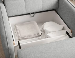 Fotoliu gri deschis Laine – ELTAP