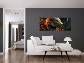 Tablou - Dragon (120x50 cm)