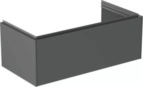 Dulap baza suspendat Ideal Standard Atelier Conca 1 sertar antracit mat 100 cm