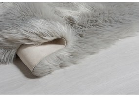 Covor Flair Rugs Sheepskin, 80 x 150 cm, gri