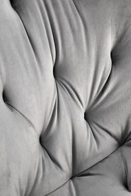 Scaun catifea K519 velvet gri