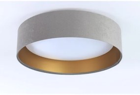 LED plafonieră SMART GALAXY LED/24W/230V gri/auriu cu telecomandă, dimabilă