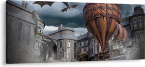 Tablou - Peisaj suprarealist (120x50 cm)