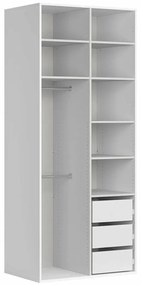 Dulap de haine Flex 134 (alb) . 1098236