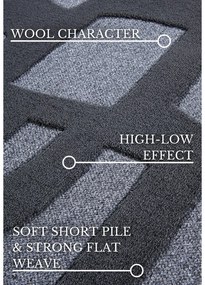 Covor albastru închis din fibre reciclate 160x230 cm Therese – Villeroy&amp;Boch