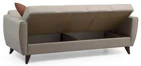 Canapea extensibilă KORFU, 3 locuri, bej