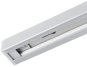 Sistem de șine modern argintiu cu 4 lumini monofazate - Yade