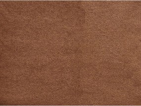 Taburet portocaliu cu tapițerie din catifea Sierra – Bobochic Paris