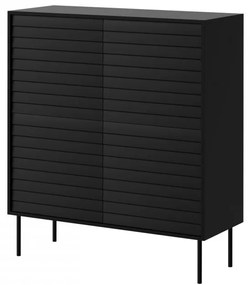 Dulap Hermano 100 4D (Negru) . 1105928