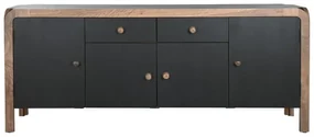 Comoda, neagra, din lemn de jamun, Noire
