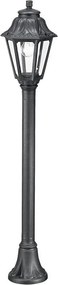 Ideal lux - Lampadar exterior 1xE27/60W/230V negru