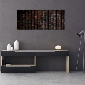Tablou abstract modern (120x50 cm), în 40 de alte dimensiuni noi
