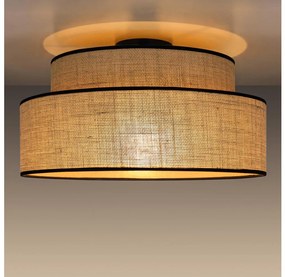 Plafonieră BOHO 1xE27/60W/230V bej