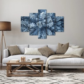 Tablou - Pădure înzăpezită (150x105 cm)