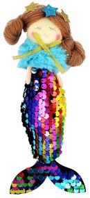 Decorațiune Zooky sirenă cu paiete multicolor