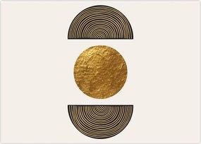 Tablou - Ornament de aur N⁰1 (70x50 cm)